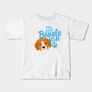 The Best Beagle Mom! Kids T-Shirt